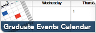 Graduate Events Calendar