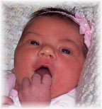 Here's my sister Toby, born in April, 2005