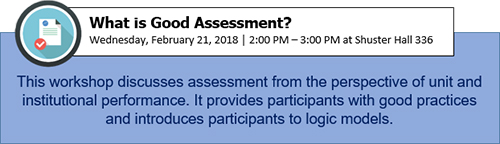 What is Good Assessment?