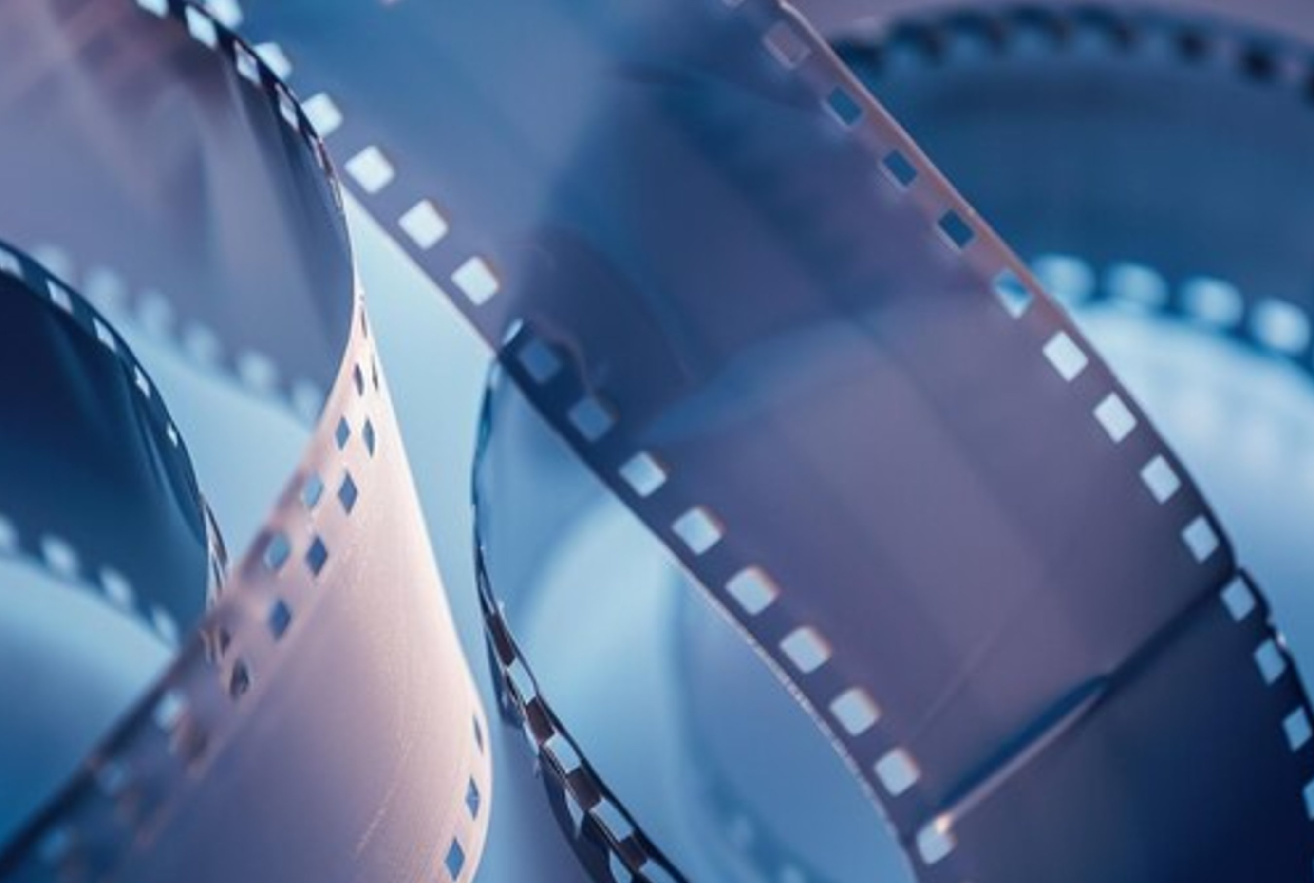 Loops of vintage film