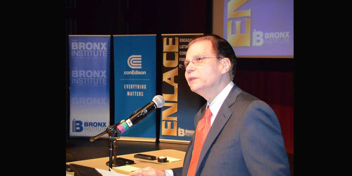 Prof. Herminio Martinez, Executive Director of The Bronx Institute