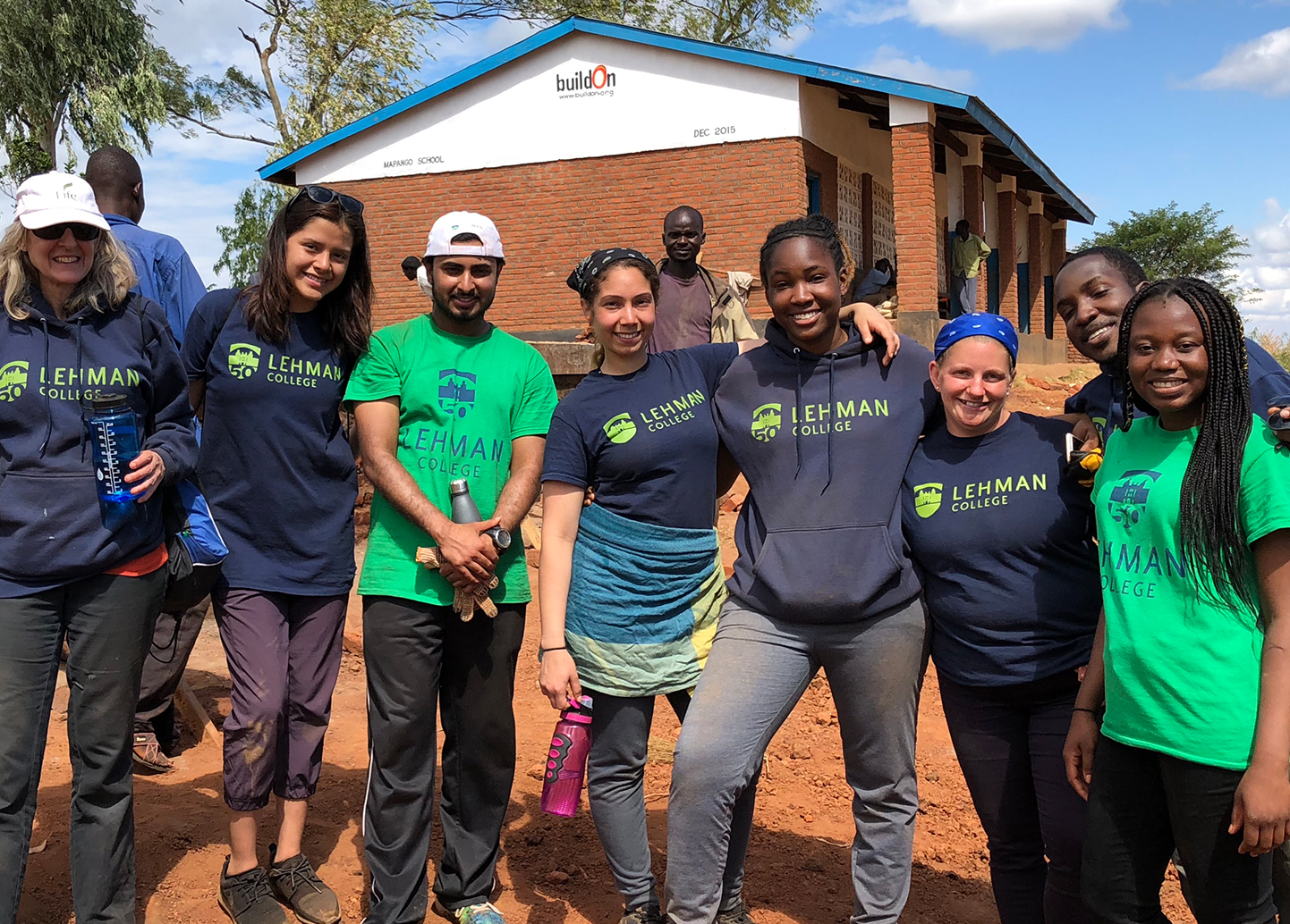 Photo of Lehman LIFE Students in Malawi