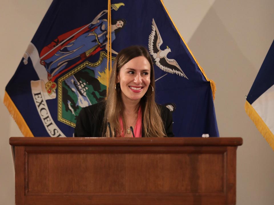 State Senator Alessandra Biaggi Presses for 