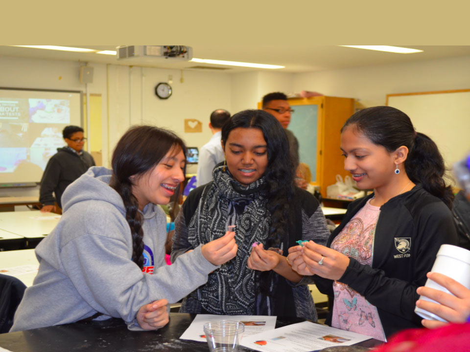 The Institute’s program GEAR UP provides mentoring and other services to sixth and seventh grade students.