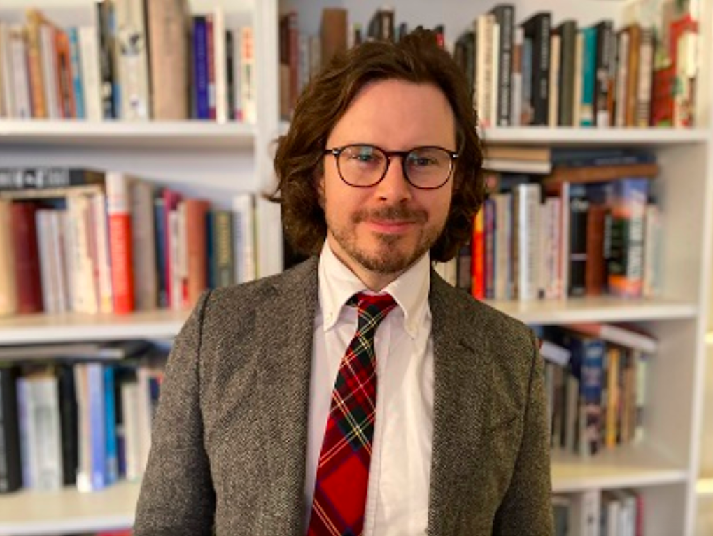 Assistant English Professor J. Bret Maney