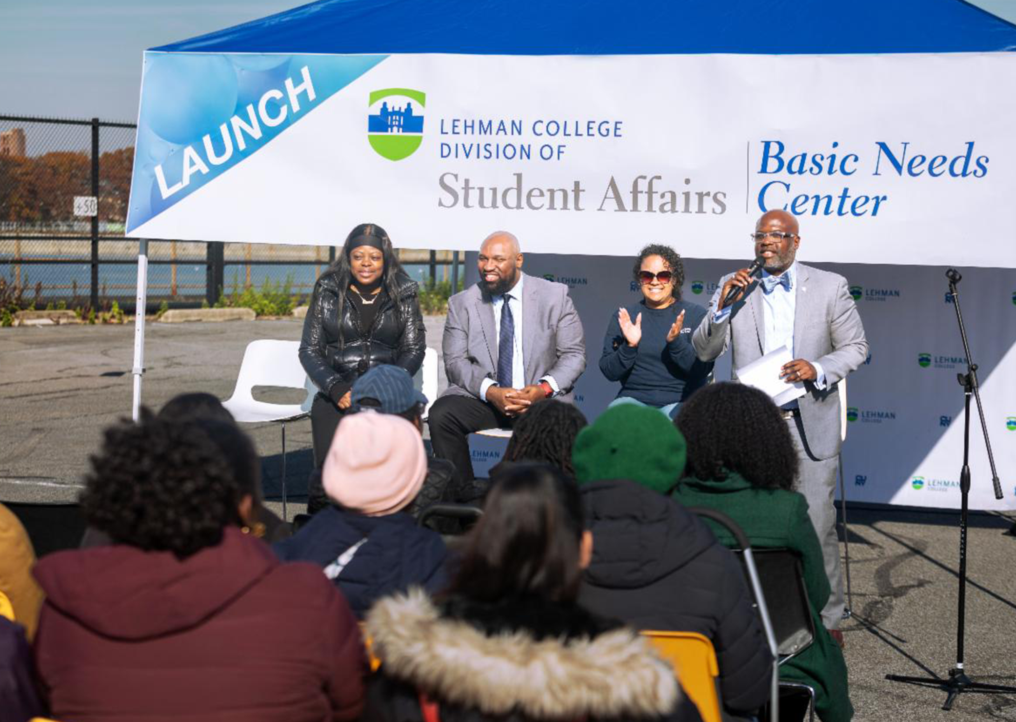 Launch of Basic Needs Center Speakers