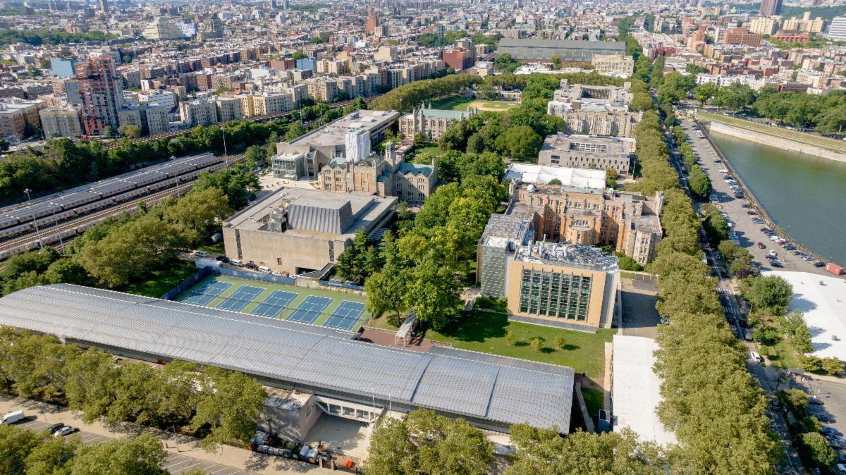 Drone Shot of Campus