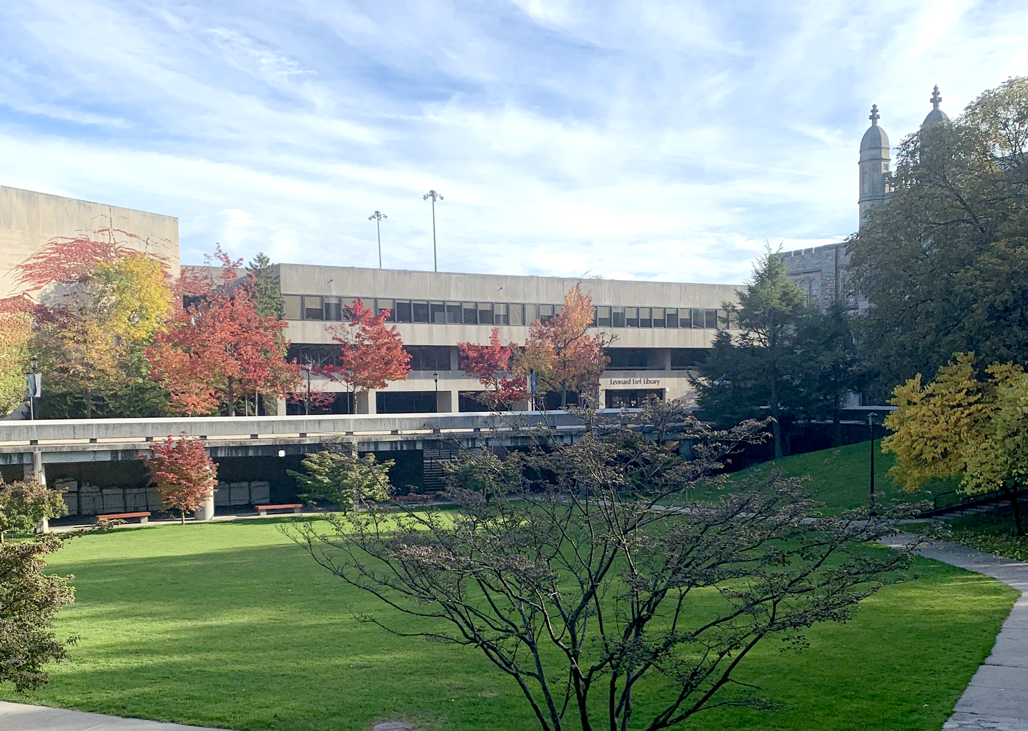 The Quad in Fall by Letitia Bobb