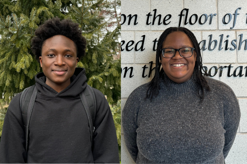 Watson Fellows Cheick Diakite and Audrey Adon