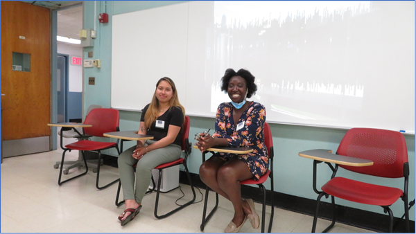 June 2022.  CUNY student panel at DARE workshop at Lehman College.