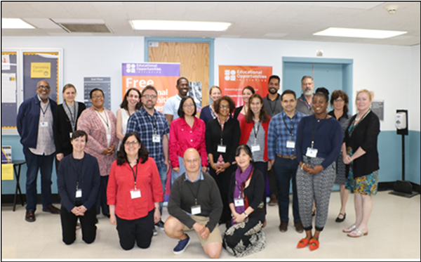 June 2019.  CUNY faculty participants at DARE workshop at Lehman College.