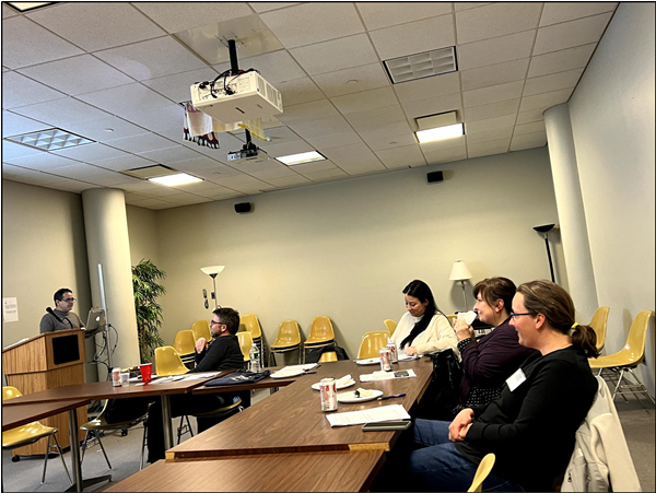 March 2023.  CUNY faculty participants at DARE meeting at CUNY Graduate Center.