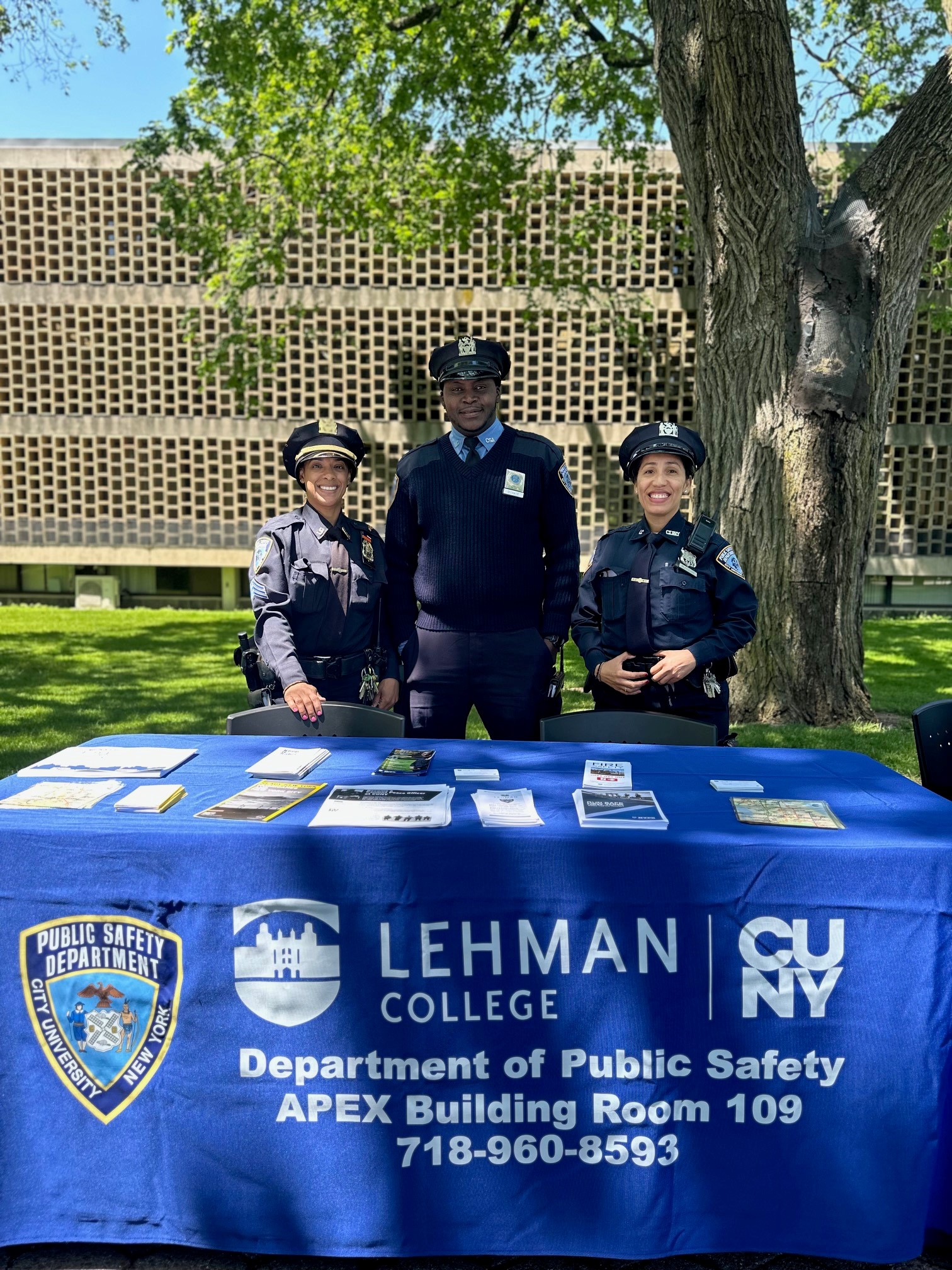 Officers tabling