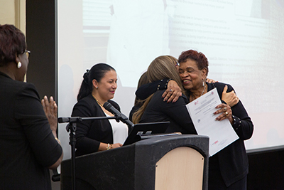 Photo of Alicia Georges at NDA Panel