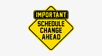 New Schedule - Schedule Change - 395x395 PNG Download - PNGkit