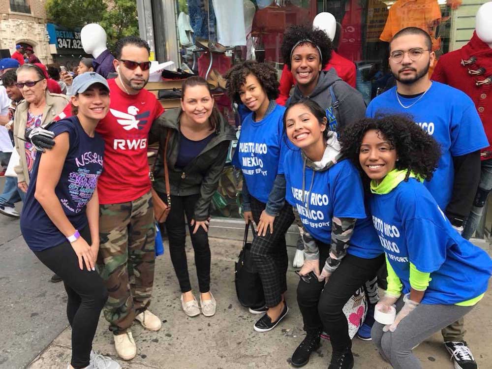 NSSLHA Members volunteer to support the relief efforts in Puerto Rico